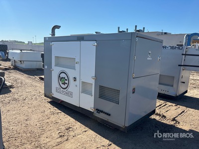 2018 Eco Power CIPR-105-Z 126 kW Skid-Mounted Stand-By Generator Set
