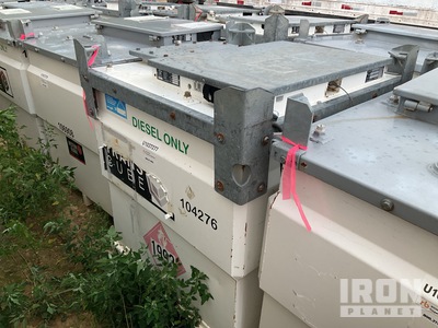 2015 Western 264 gal Skid Mounted Steel Diesel Fuel Tank