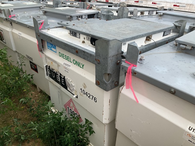 2015 Western 264 gal Skid Mounted Steel Diesel Fuel Tank