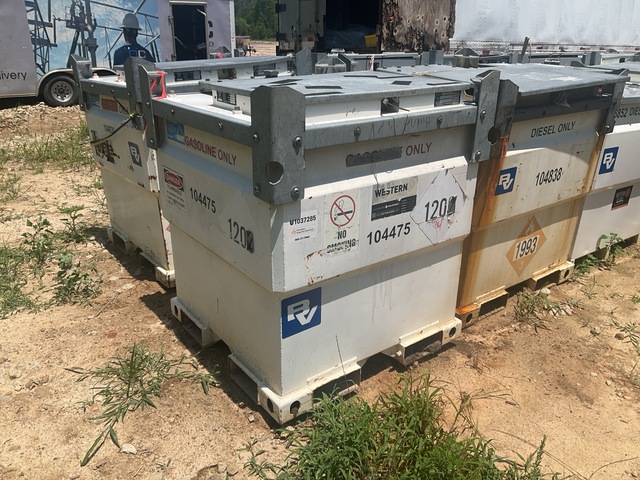 2016 Western Global 264 gal Skid Mounted Steel Diesel Fuel Tank