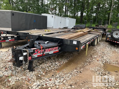 2021 Interstate 50DLA 30 ft Tri/A Equipment Trailer