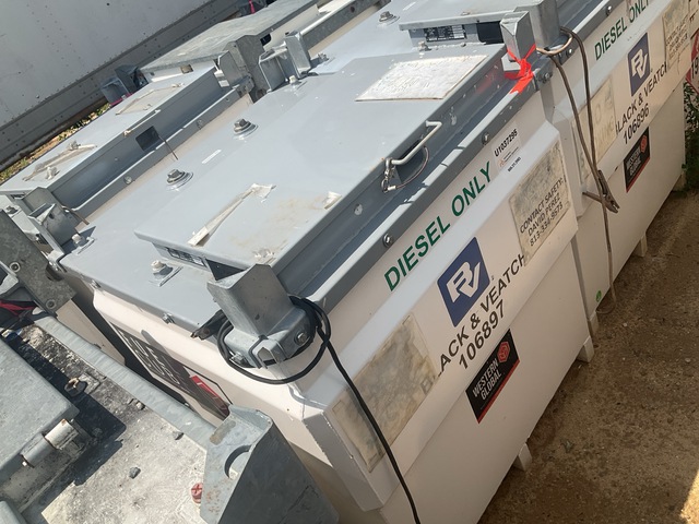 2022 Western Global 250 gal Skid Mounted Steel Diesel Fuel Tank