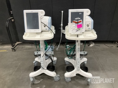 (2) Philips Respironics V60 Ventilators