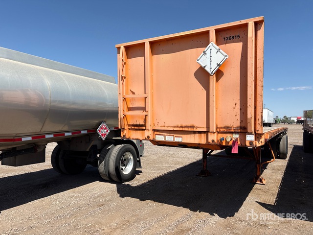 2018 Great Dane FSP-0024-00099 36 ft T/A Flatbed Trailer