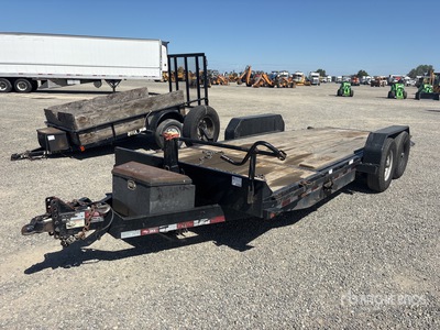 2017 Big Tex 14TL-20BK 20 ft T/A Tilt Deck Trailer
