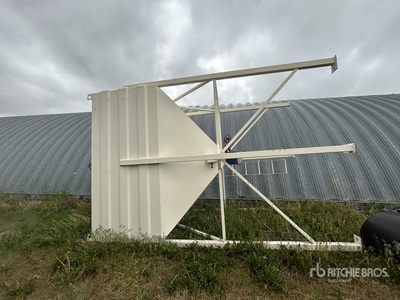 5 ft x 11 ft Rectangle Bottom Hopper Grain Bin