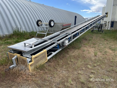 Double T Equipment Ltd 27 in x 62 ft Multi-Use Grain Conveyor