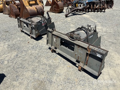 Quantity of (2) Hydraulic Grinding/Grading Attachment