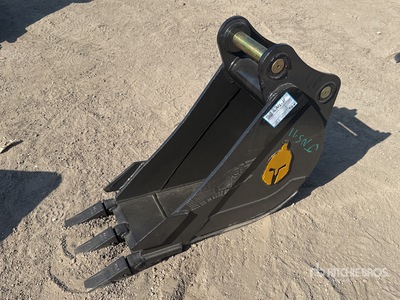 Trojan 12 in Digging Excavator Bucket - Fits 45mm Cat 305, 305.5 Komatsu PC45/50/55 Hyundai R55, Hitachi/Deere 50D/G Case, New Holland, Kobelco SK50 Bobcat E50/341/337 (Unused)
