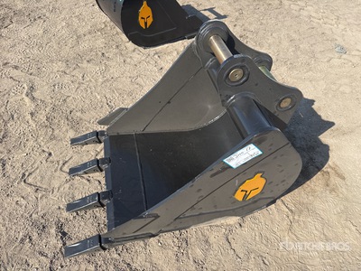Trojan 24 in Digging Excavator Bucket - Fits 45mm Cat 305, 305.5 Komatsu PC45/50/55 Hyundai R55, Hitachi/Deere 50D/G Case, New Holland, Kobelco SK50 Bobcat E50/341/337 (Unused)