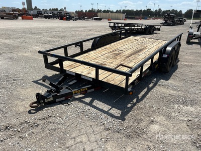 2021 Big Tex 10PI-16BK 16 ft T/A Nutzfahrzeug-Anhänger