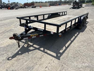2021 Big Tex 10PI-20BK 20 ft T/A Nutzfahrzeug-Anhänger