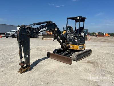 2017 John Deere 35G Minigraafmachine
