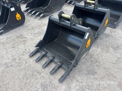 Trojan 36 in エクスカベーター用バケット - Fits 50mm Cat 307/308, Komatsu PC78/88 Deere/Hitachi 75/85 Case, New Holland, Kobelco SK80 Bobcat E80