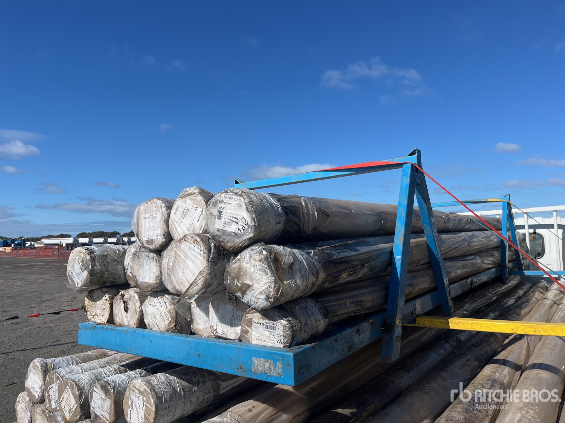 Quantity of (114) WaterPeX Multilayer PEX/AL/PEX 63 mm Pipe (Unused)