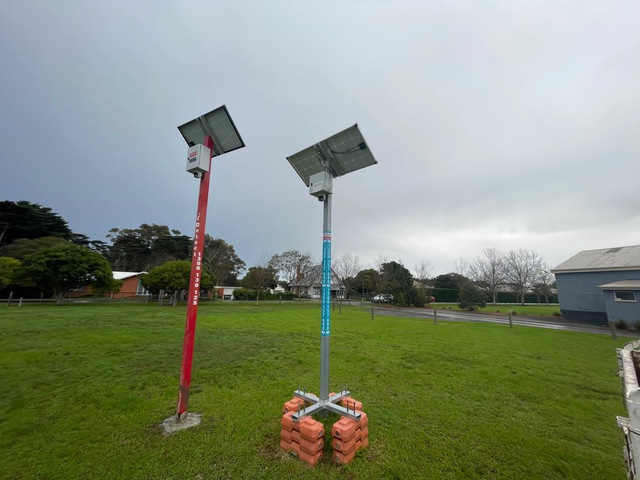 Portable Solar CCTV Tower