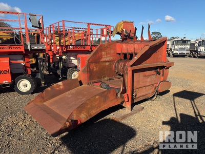 2008 Teagle Tomahawk 808S 3-Point Bale Shredder