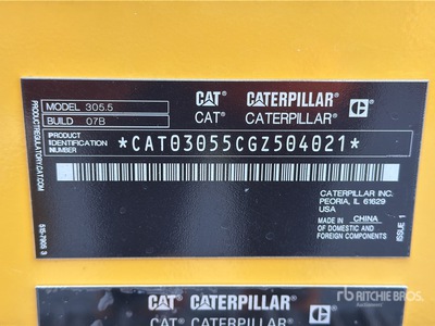 2026 Cat 305.5 GC Mini Excavadora (Sin Usar) / Mini Excavator (Unused)