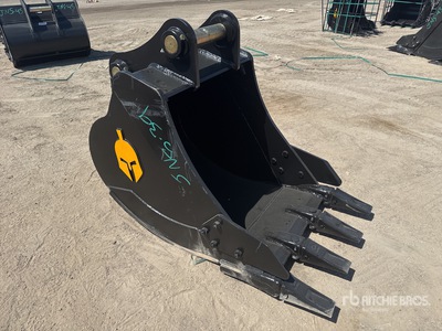 Trojan 36 in Digging Excavator Bucket - Fits 80mm Cat 320/321/323, Hyundai R210 Komatsu PC200/220, Deere 160/200/225 Kobelco SK210, Case 210/225, Doosan DX225 (Unused)