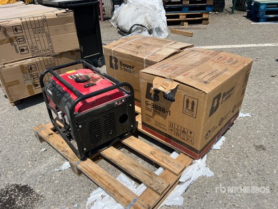 Quantity of (3) Bauer G3000 Generator Set