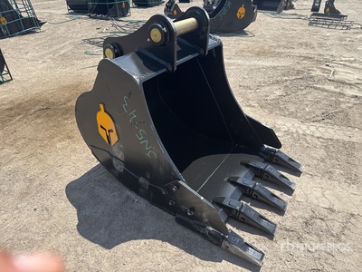Trojan 42 in Digging Excavator Bucket - Fits 80mm Cat 320/321/323, Hyundai R210 Komatsu PC200/220, Deere 160/200/225 Kobelco SK210, Case 210/225, Doosan DX225 (Unused)
