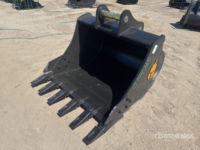 Trojan 54 in Digging Excavator Bucket - Fits 80mm Cat 320/321/323, Hyundai R210 Komatsu PC200/220, Deere 160/200/225 Kobelco SK210, Case 210/225, Doosan DX225 (Unused)