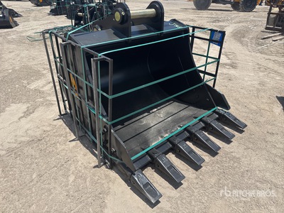 Trojan 54 in Digging Excavator Bucket - Fits 80mm Cat 320/321/323, Hyundai R210 Komatsu PC200/220, Deere 160/200/225 Kobelco SK210, Case 210/225, Doosan DX225 (Unused)