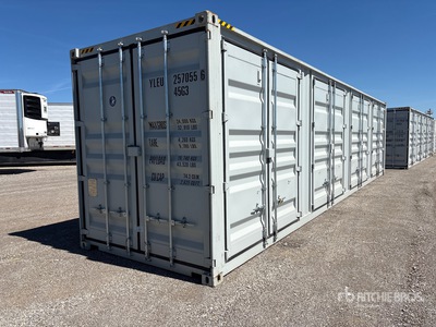 2026 40 ft High Cube Multi-Door Kontener magazynowy