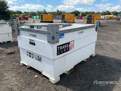 2016 Western 30TCG 2900 L Skid Mounted Steel Diesel Fuel Tank