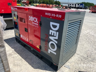 2026 Devol VG-R30 30 kW Generator Set (Unused)
