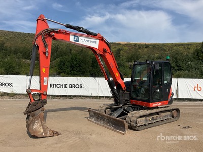 2021 Kubota KX080-4a2 Tracked Excavator