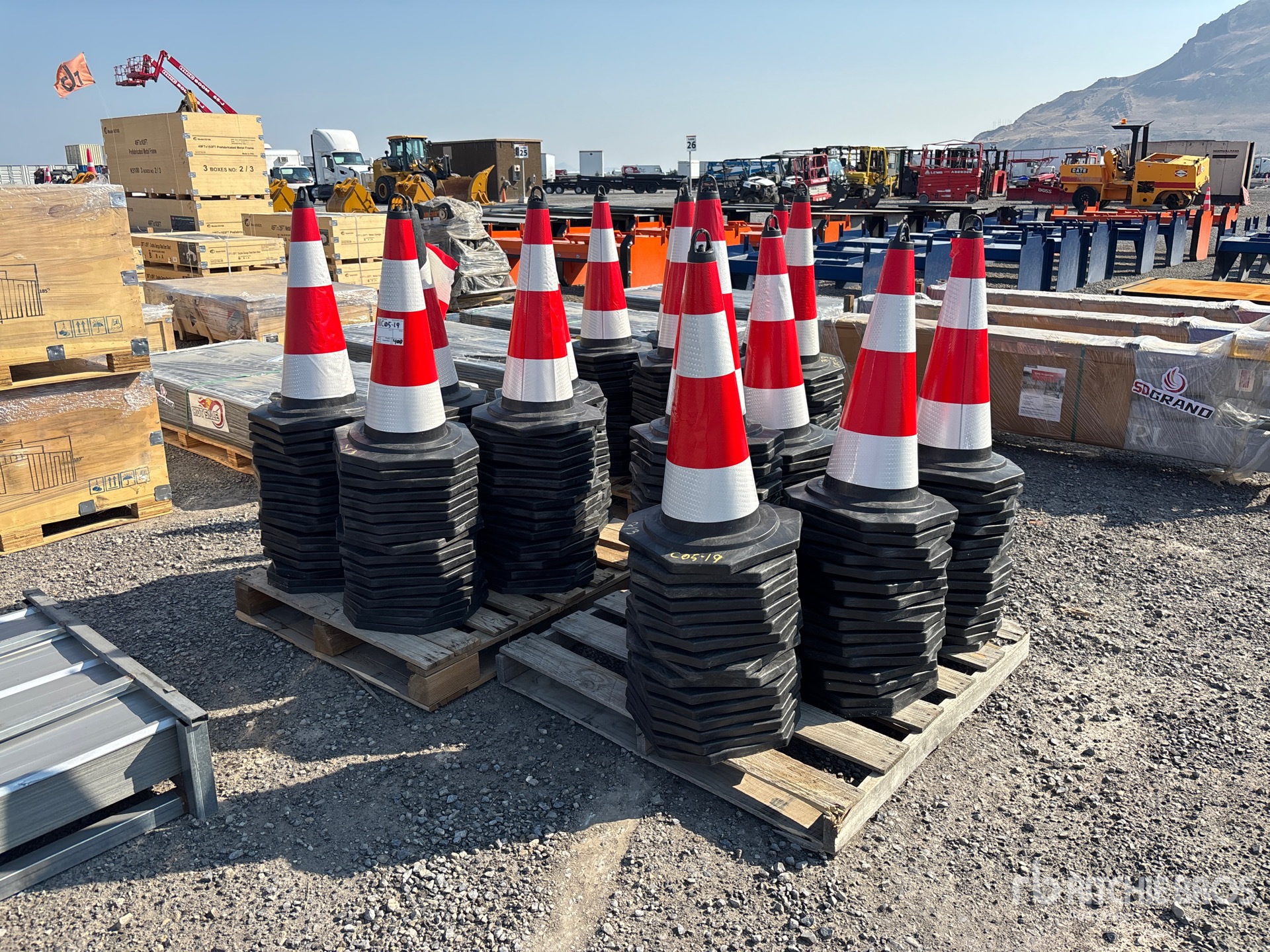 Quantity of (250) Pallets of 2026 TSC Traffic Cones (Unused)
