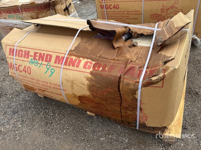 2026 MGC40-RED 3 TT E-Trike Mini Scooter (Unused)