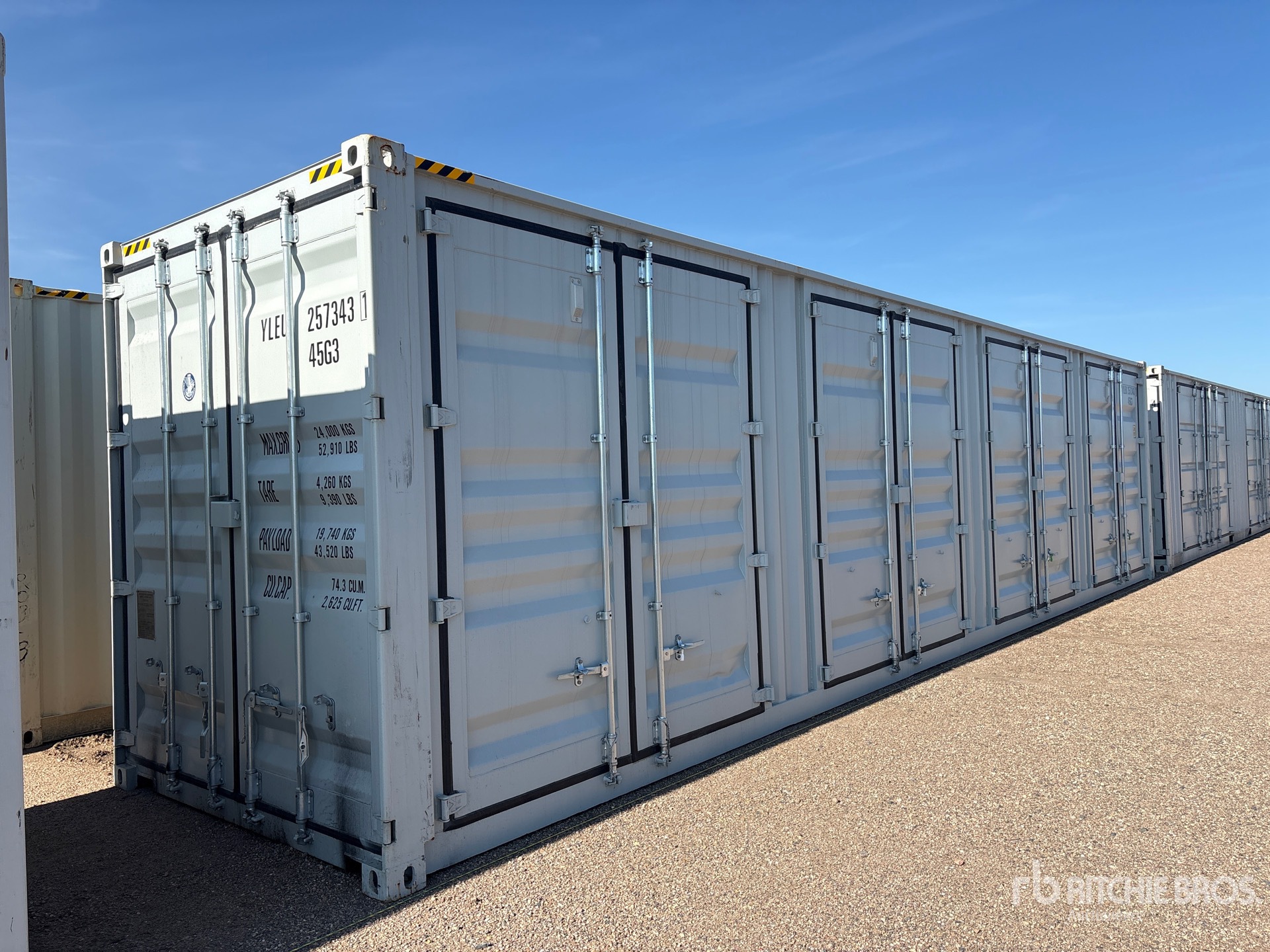 2026 40 ft High Cube Multi-Door Storage Container