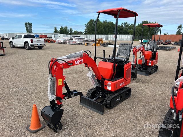 2026 ME15 Gasoline Mini Excavator (Unused)