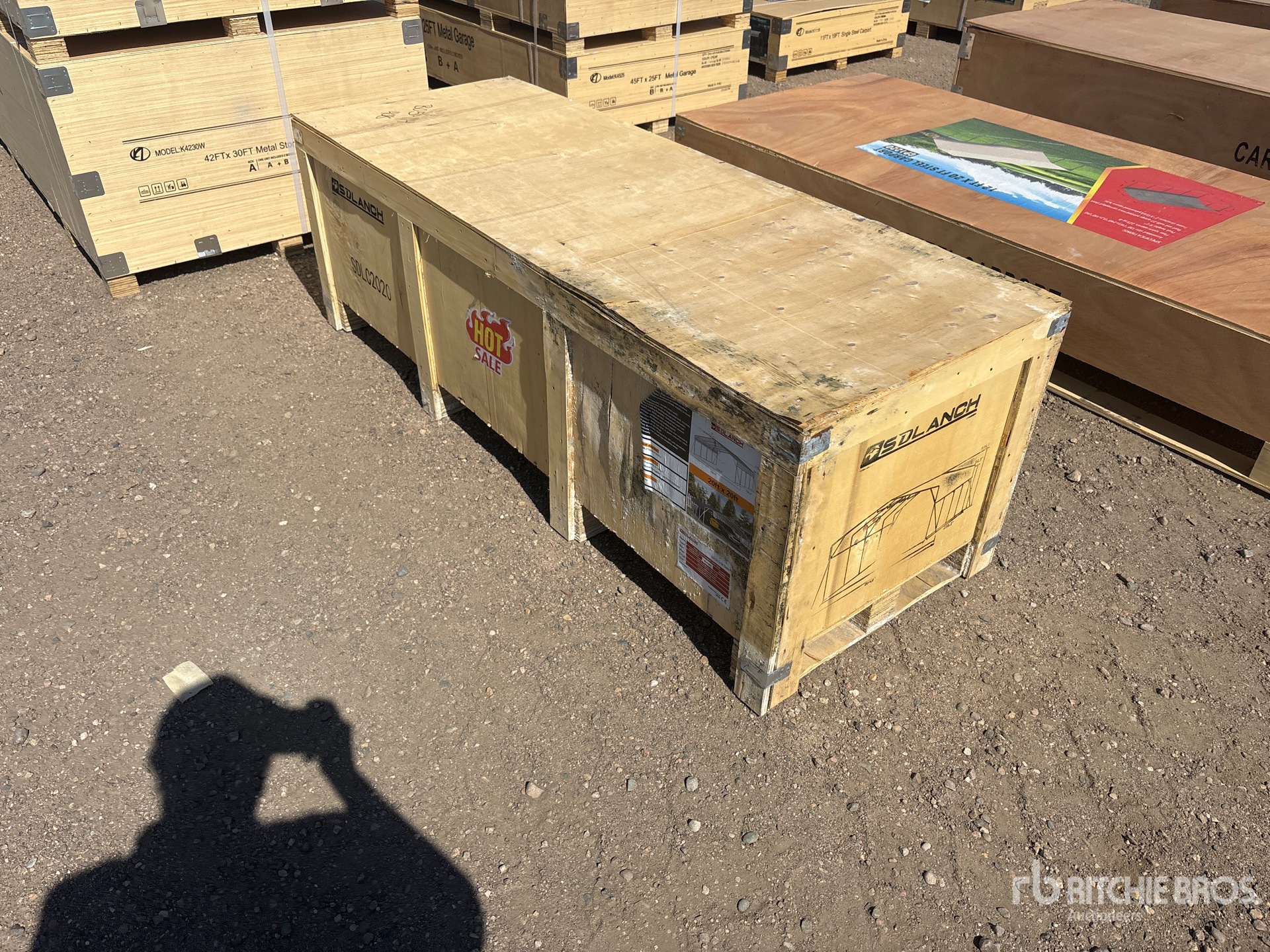 2026 SDLC2020 20 ft x 20 ft Carport (Unused)