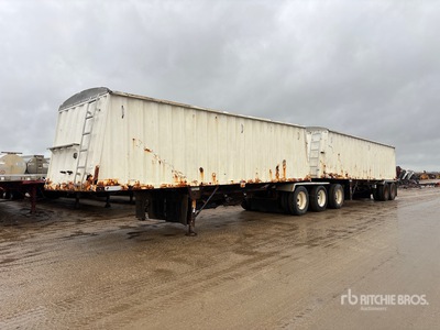 1998 Lode King Super B-Train Grain Trailer