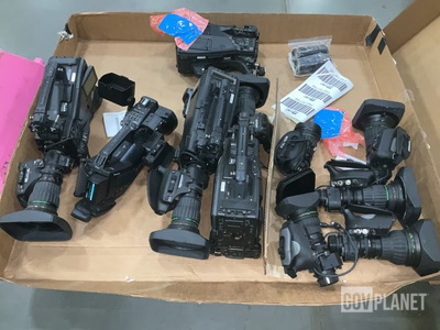 (5) Video Cameras & (7) Camera Lenses