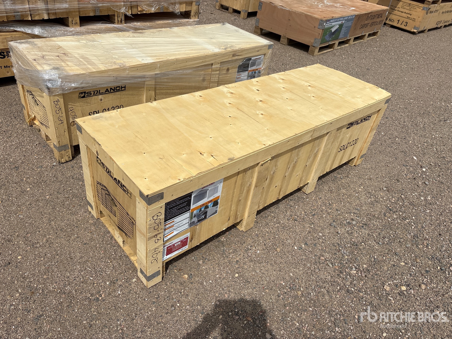 2026 SDLC1220 12 ft x 20 ft Carport (Unused)