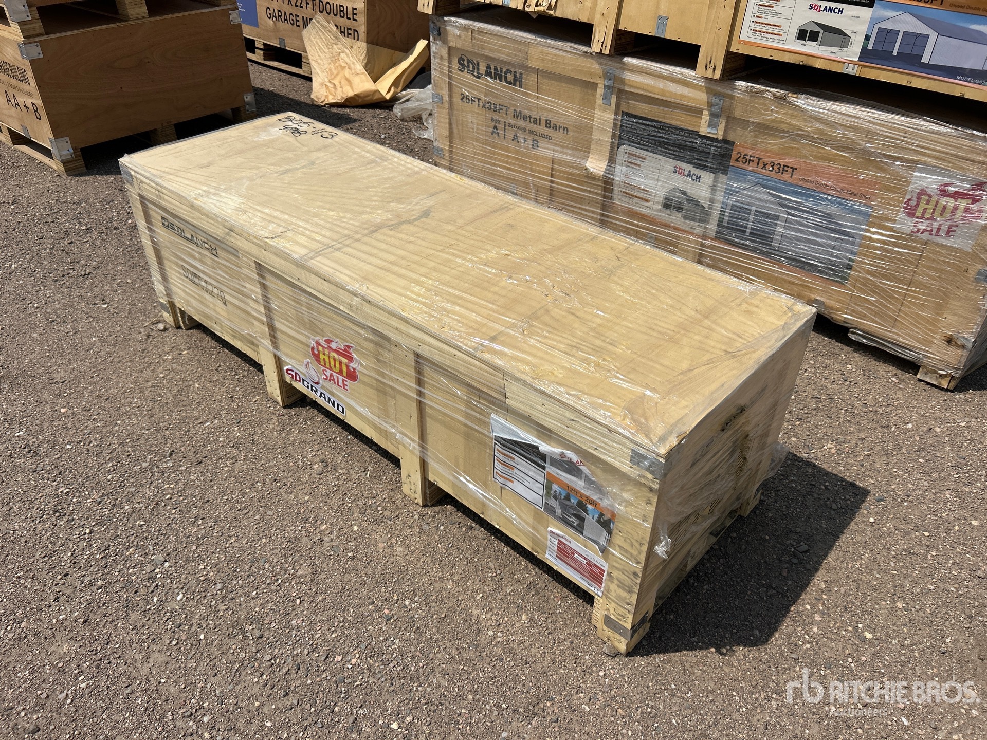 2026 SDLC1220 12 ft x 20 ft Carport (Unused)