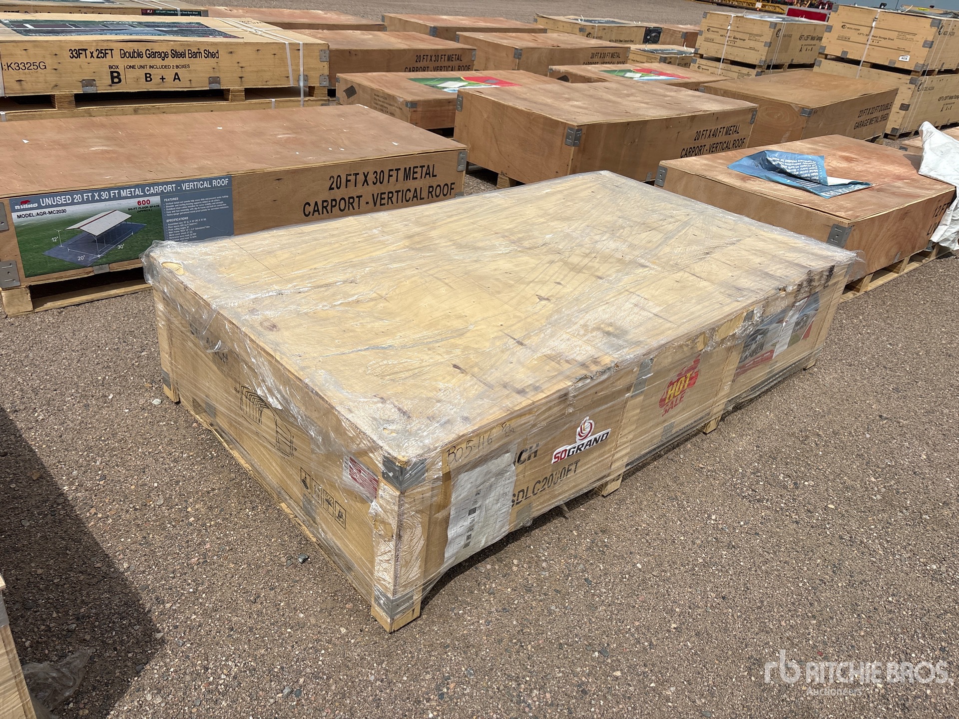 2026 SDLC2030FT 20 ft x 30 ft Carport (Unused)