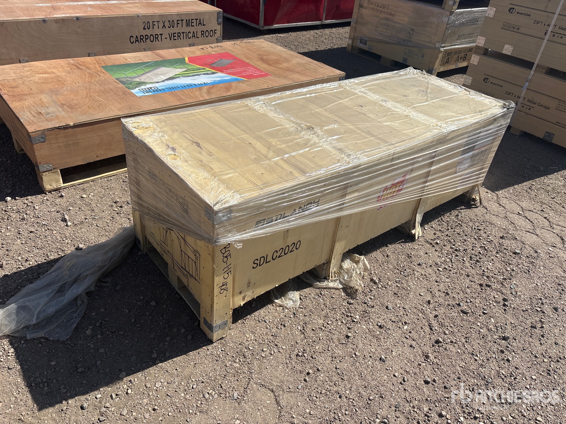 2026 SDLC2020 20 ft x 20 ft Carport (Unused)