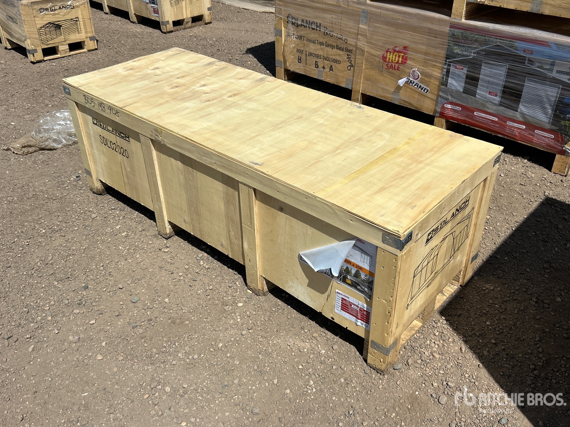 2026 SDLC2020 20 ft x 20 ft Carport (Unused)