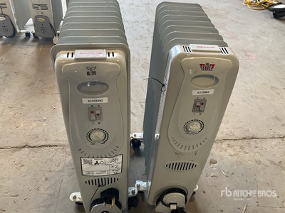 Quantity of (2) Oil Filled Radiator Divers