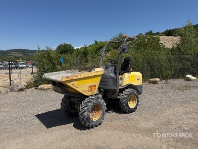 2018 Ausa D120AHG 1.2 t 4x4 Swivel Motobasculeur Dumper