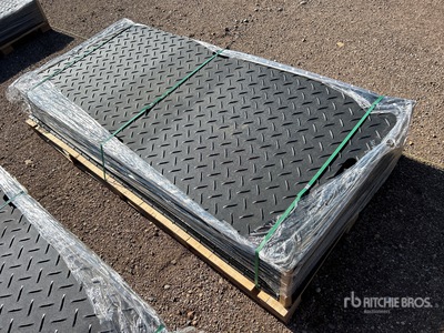 Quantity of (15) 2026 FPM Ground Protection Mats (Unused)