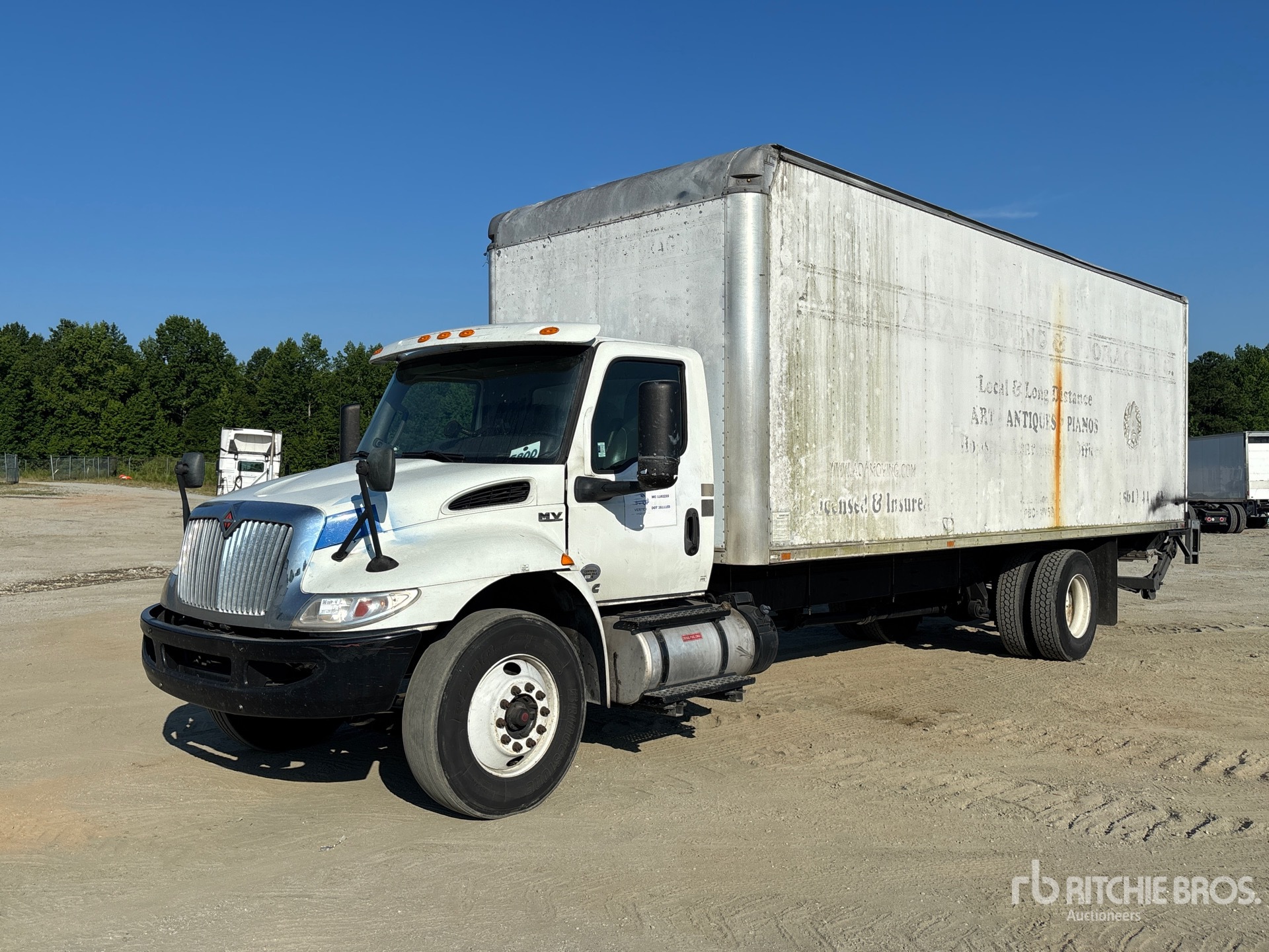 2020 International MV607 4x2 Van Truck