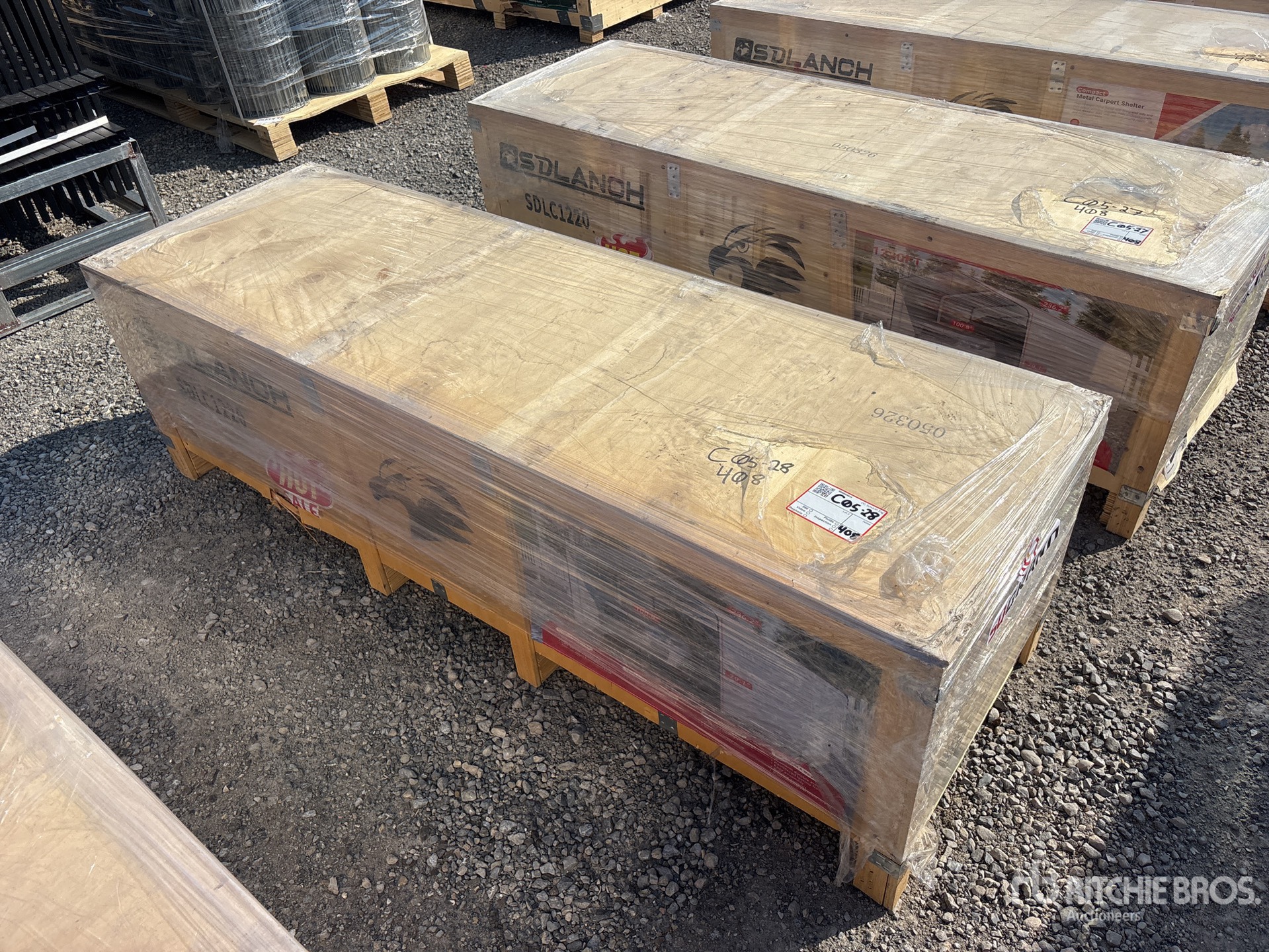 2026 SDLC1220 12 ft x 20 ft Carport (Unused)