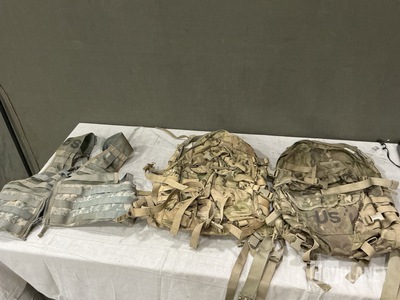 (4) Fighting Load Carriers & (30) Assault Packs