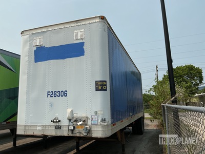 2000 Trailmobile 28 ft S/A Van Trailer